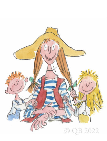 QUENTIN BLAKE - QB9905 - Collector's Limited Edition - Fantastic Daisy Artichoke