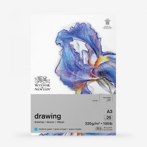 Winsor & Newton Cartridge Paper Pad - 220gsm - Medium Surface - A3