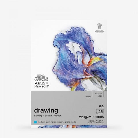 Winsor & Newton Cartridge Paper Pad - 220gsm - Medium Surface - A4