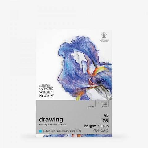 Winsor & Newton Cartridge Paper Pad - 220gsm - Medium Surface - A5