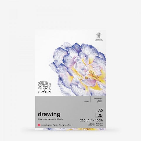 Winsor & Newton Cartridge Paper Pad - 220gsm - Smooth Surface - A5