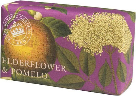 Kew Royal Botanical Gardens 240g Soap - Elderflower & Pomelo