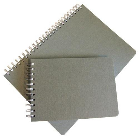 SEAWHITE ECO RECYCLED PAPER HARDBACK SKETCHBOOK - A5 - Portrait