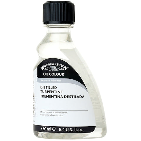 WINSOR & NEWTON DISTILLED TURPENTINE 250ml
