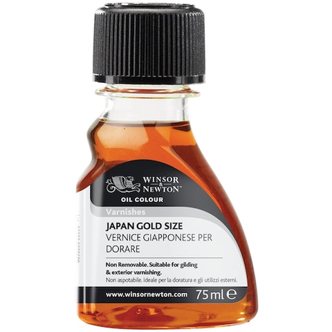 WINSOR & NEWTON ARTISTS VARNISH - Japan Gold Size 75ml