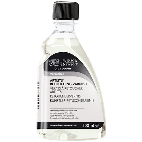 WINSOR & NEWTON ARTISTS OIL BASED RETOUCHING VARNISH - 500ml