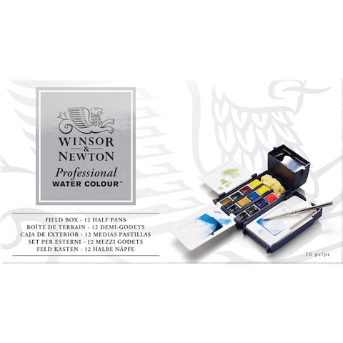 WINSOR & NEWTON NEW ARTISTS WATERCOLOUR FIELD BOX