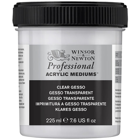 WINSOR & NEWTON PROFESSIONAL ARTISTS CLEAR GESSO 225ml
