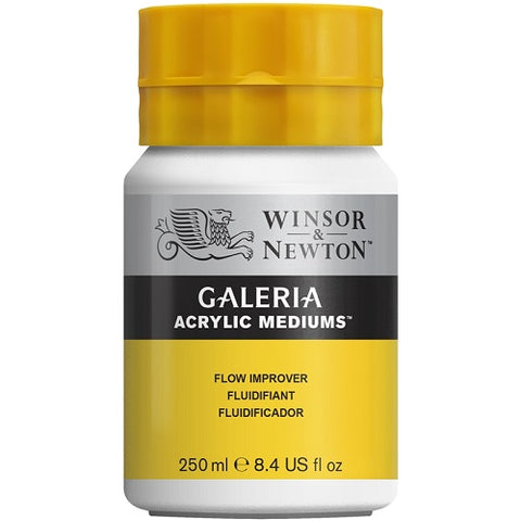 WINSOR & NEWTON Artists Acrylic Medium - Galeria Flow Improver - 250ml