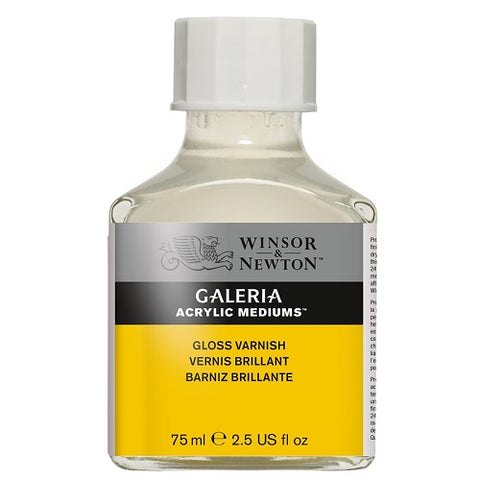 WINSOR & NEWTON GALERIA ACRYLIC GLOSS VARNISH - 75ml