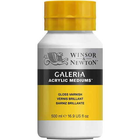 WINSOR & NEWTON GALERIA ACRYLIC GLOSS VARNISH -500ml