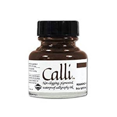 DALER ROWNEY CALLIGRAPHY CALLI INK 29.5ml - Brown