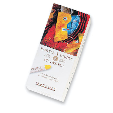 Sennelier Oil Pastels Set of 12 introductory Colours