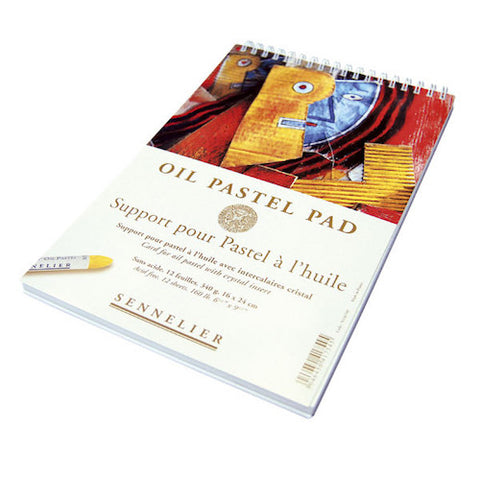 Sennelier Oil Pastel Pad - 32 x 24cm - 12.5 x 9.5 inches