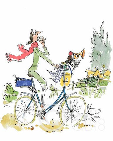 QUENTIN BLAKE - QB9003 - Collector's Limited Edition - What This Bike Needs