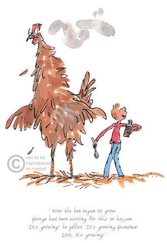 ROALD DAHL - RD9026 - Official Collector's Edition - The Hen Began to Grow