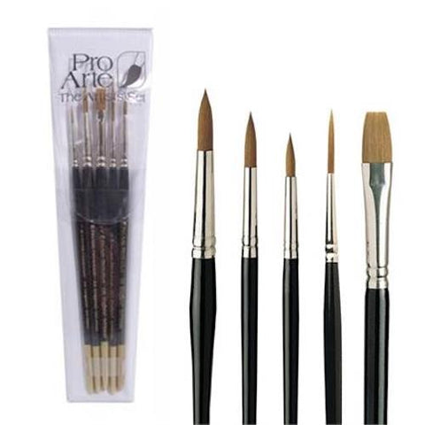 PRO ARTE Prolene Watercolour Brush Set W1