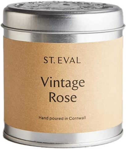 ST EVAL Scented Candle Tin - Vintage Rose
