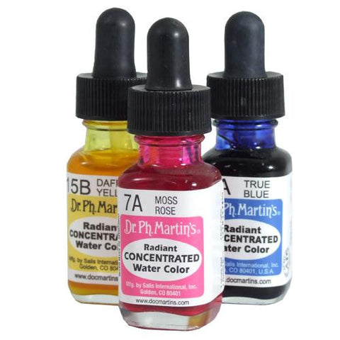 Dr PH Martin's Radiant Inks - 24 Colours