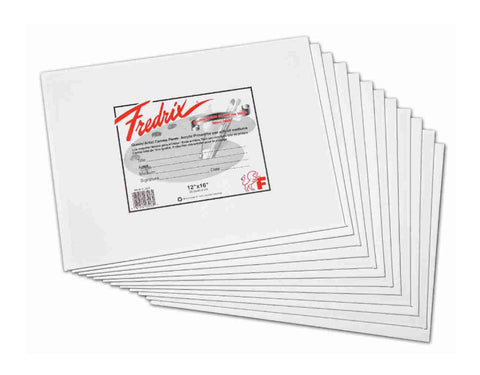 Fredrix Canvas Panels for Oil and Acrylic Painting - Four Sizes