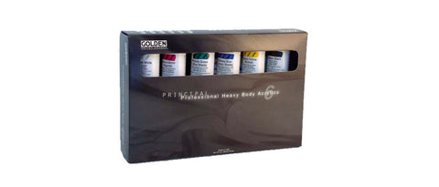 Golden Heavy Body Acrylic Principle 6x 60ml Set